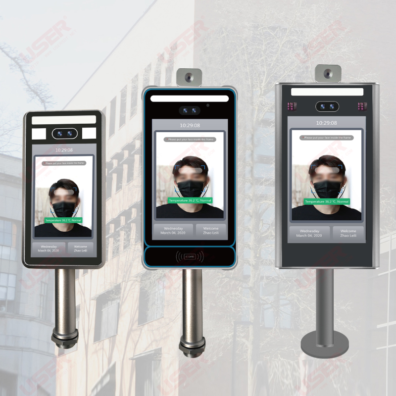 人臉識(shí)別紅外熱成像測溫儀 非接觸式體溫檢測道閘門閘終端系統(tǒng)